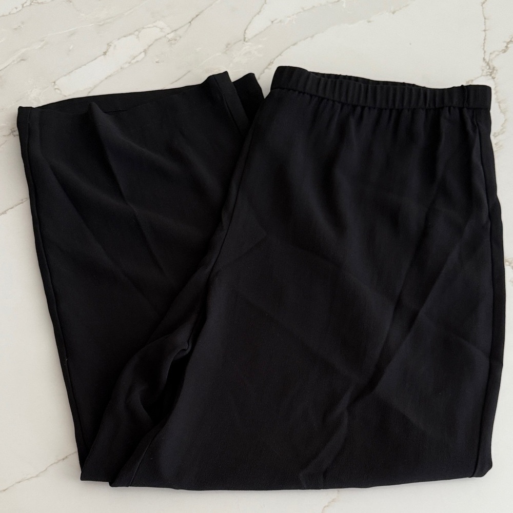 Eileen Fisher Black Track Pants